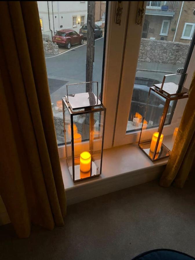 Luxury Modern 1Bed Sea View Apartment Rhôs-on-Sea Kültér fotó