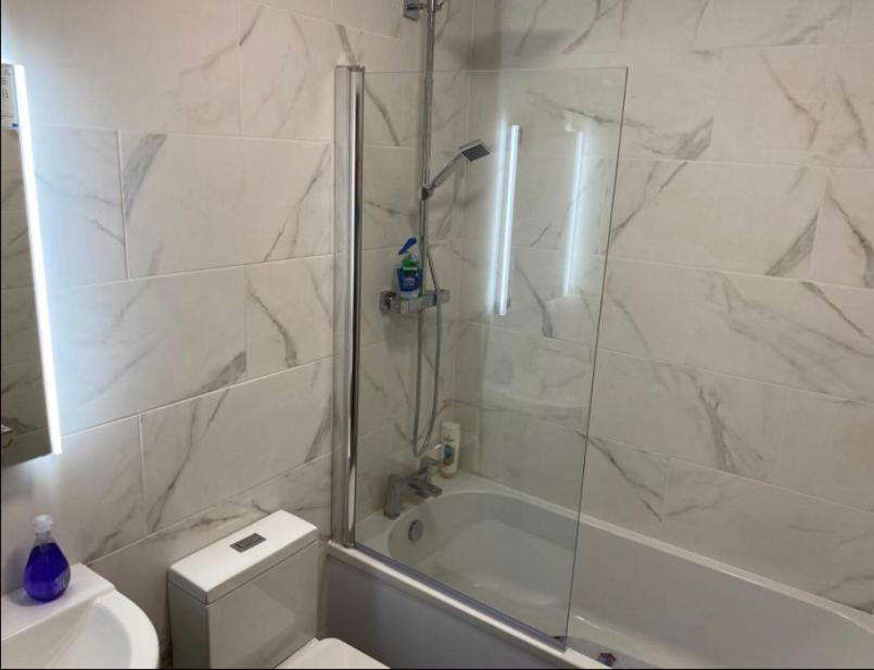 Luxury Modern 1Bed Sea View Apartment Rhôs-on-Sea Kültér fotó